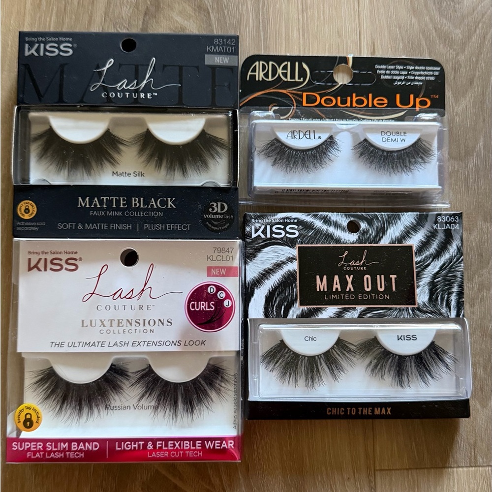 KISS and Ardell False Eyelash Set